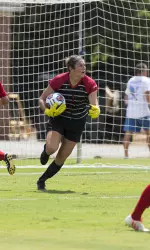 Goalkeeper Allison Leone has allowed only eight goals in the past nine games