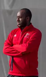 Head coach Jonatan Berhane begins his second season at the helm of the WKU tennis program on Friday.