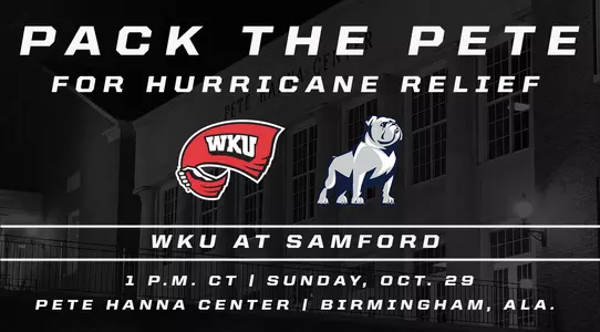 WKU-Samford Hurricane Relief Game