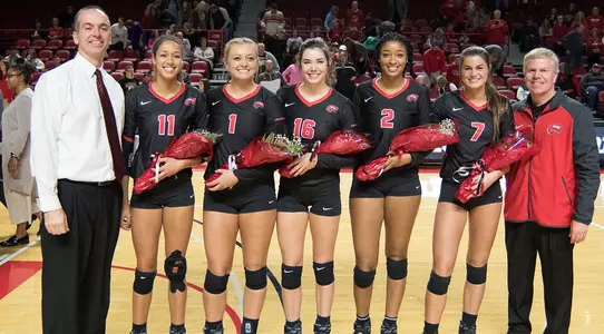 Volleyball 2017 Senior Day Hudson Stewart