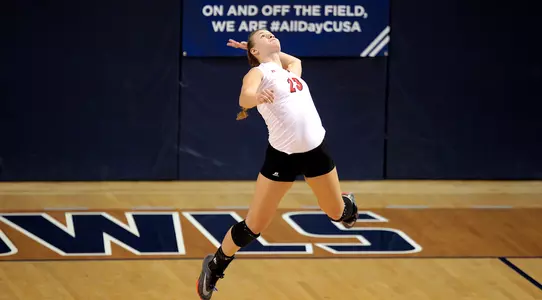 Sophia Cerino serving