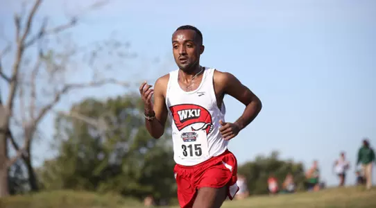 Endalow Takele running