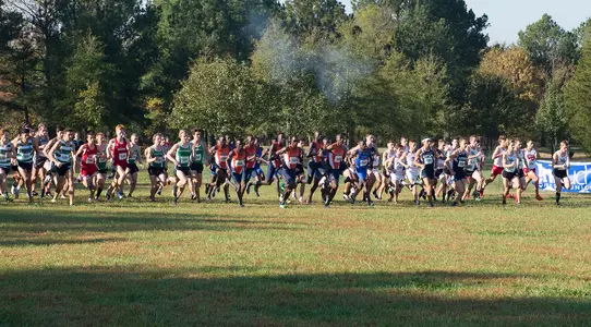 men's cross country start