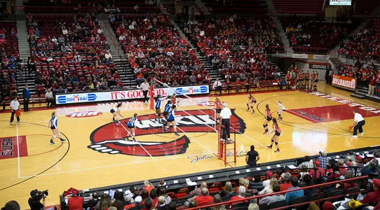 Volleyball Diddle Arena court net match generic crowd fans