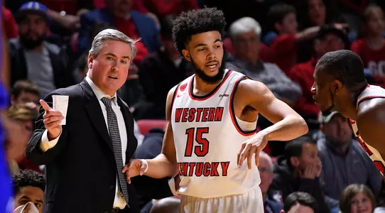 Darius Thompson and Rick Stansbury - Huddle