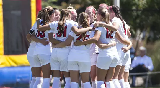 2017 Soccer Team Huddle
