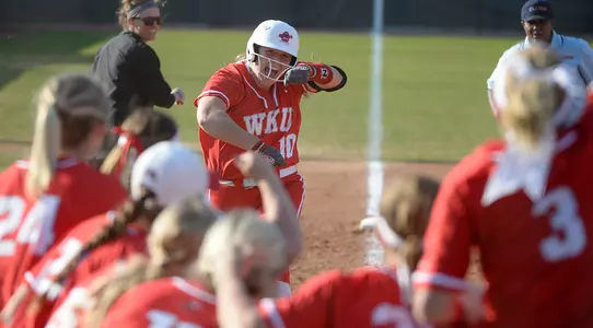 Shelby Nunn home run celebration 2018