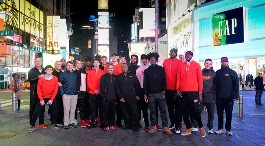 WKU Team in Times Square - NYC