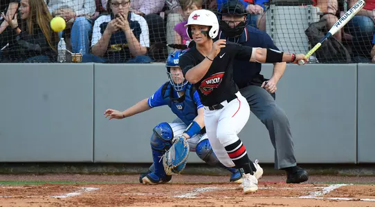 Brittany Vaughn batting 2018