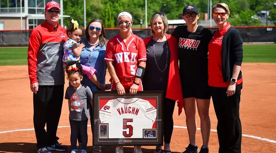 Brittany Vaughn senior day 2018