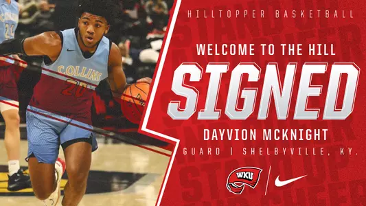 Dayvion McKnight - Signing Graphic