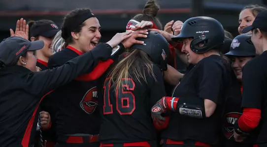 Tommi Stowers home run celebration team