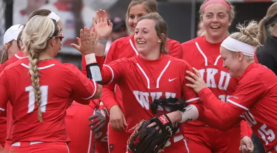 Kelsey Aikey team celebration