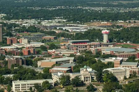 Athletics Overhead Campus
