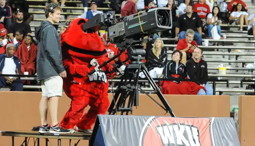 Big Red Television Camera