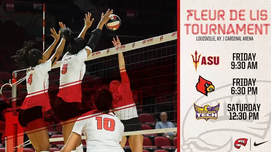 2019 Volleyball Louisville Tournament Graphic