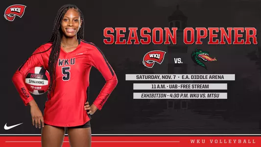 Nov. 7 Season Opener graphic