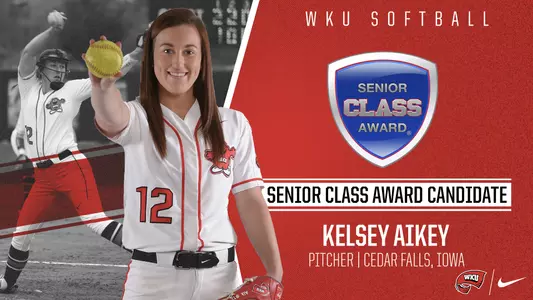 Kelsey Aikey senior class award graphic