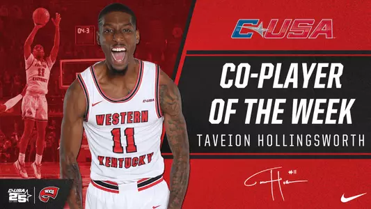 Taveion Hollingsworth - Player of the Week - 3/2/20