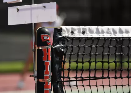 April 13, 2017 Bowling Green, KY, USA at Hilltoppers Tennis Complex. Photo Credit: Steve Roberts-WKU Athletic