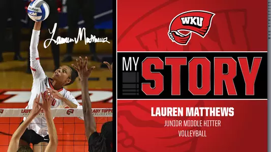 Lauren Matthews My Story graphic