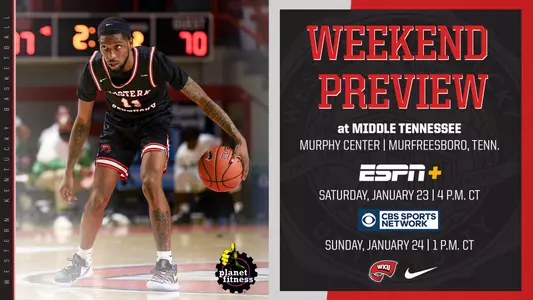 Middle Tennessee - Weekend Preview - 1-22-21