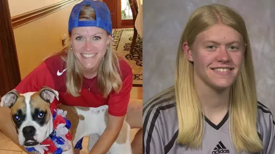 Andrea Doogs Split Photo