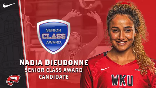 Nadia Dieudonne senior class award graphic