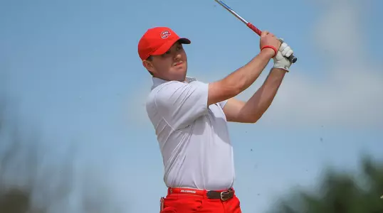 Austin Peay vs Western Kentucky Hilltoppers i a duel meet at Indian Hills Country Club on March 22, 2021 in Bowling Green, KY