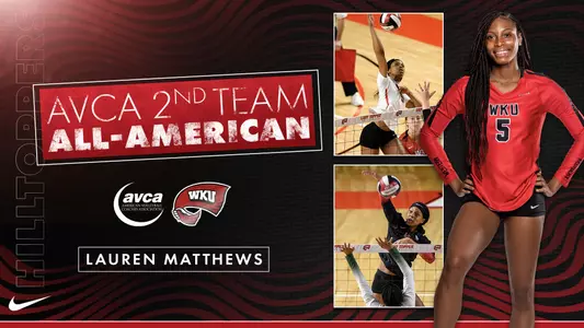 Lauren Matthews 2nd Team All-American