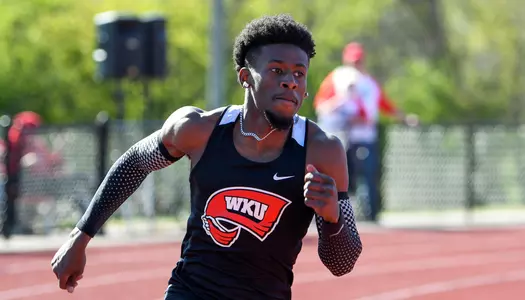 Marlowe Mosley WKU Track & Field host Hilltoppers Relays on April 3, 2021 at Charles M. Ruter Track & Field Complex in Bowling Green, KY