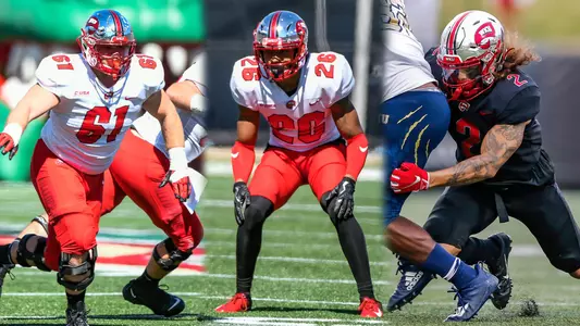 Jordan Meredith and Dionté Ruffin and Devon Key