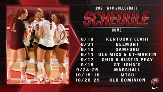 Home VB 2021 Schedule
