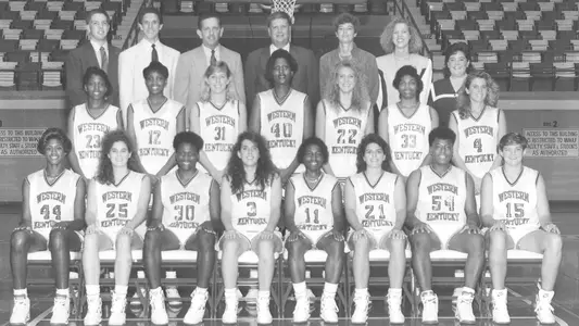 1991-92 WBB Team