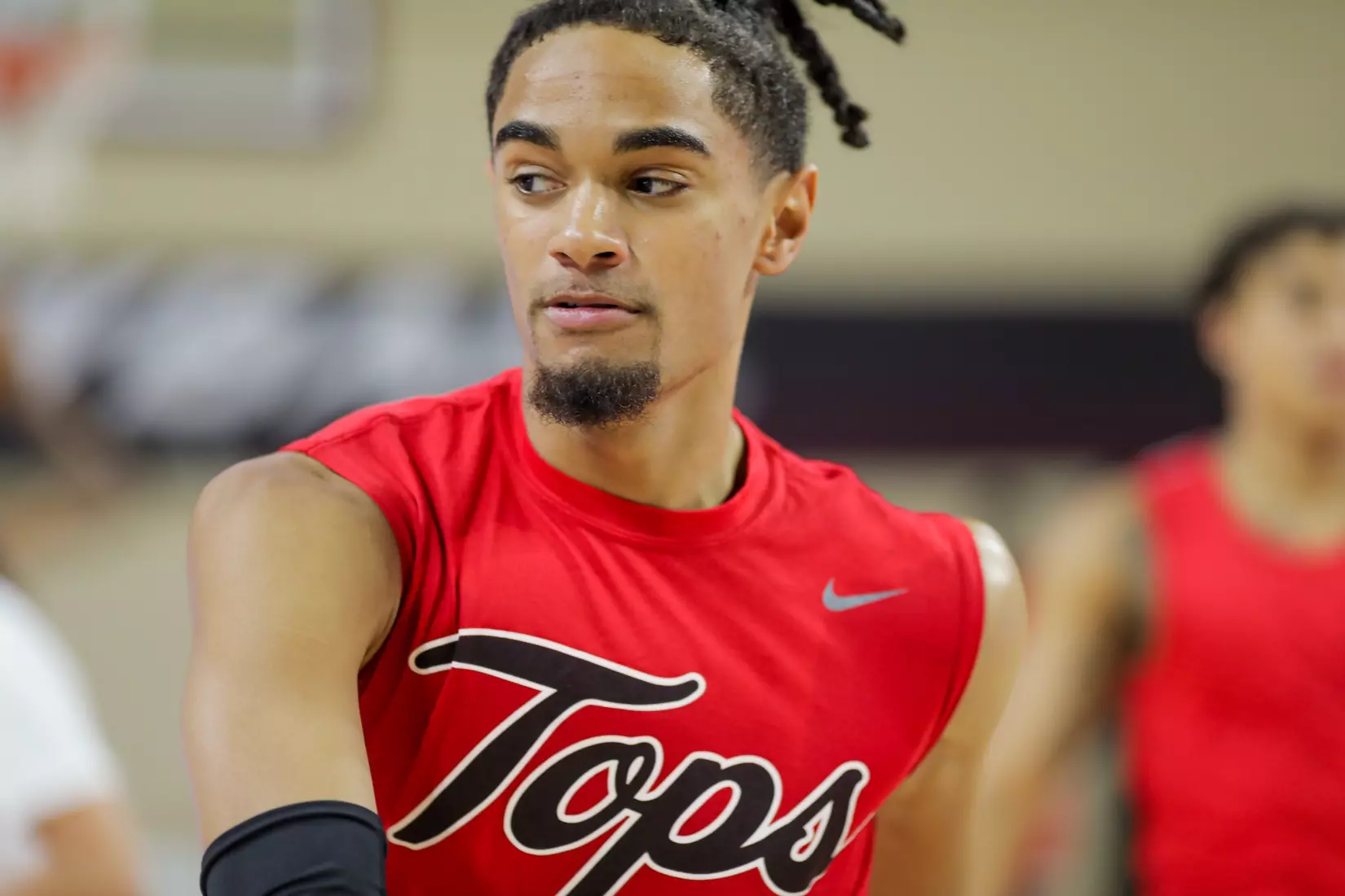 Khristian Lander of the WKU Hilltoppers at Baptist Health Arena on November 10, 2022 in Richmond, KY. Photo by Evan Brown/WKU Athletics