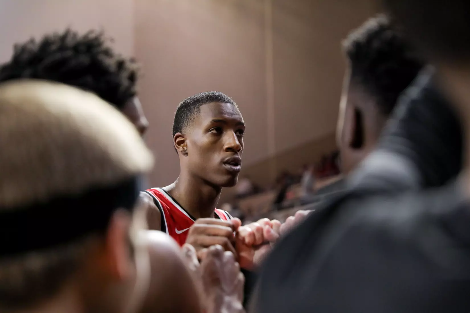 Jamarion Sharp of the WKU Hilltoppers at Baptist Health Arena on November 10, 2022 in Richmond, KY. Photo by Evan Brown/WKU Athletics
