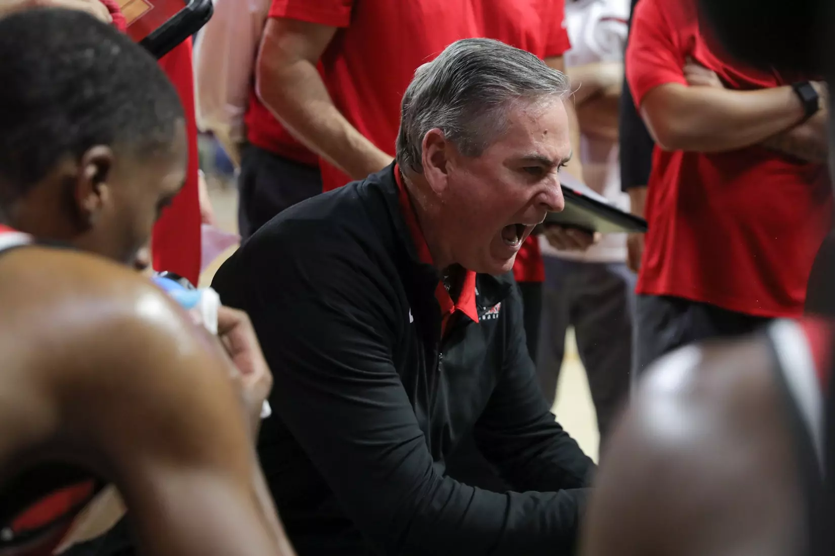 Rick Stansbury of the WKU Hilltoppers at Baptist Health Arena on November 10, 2022 in Richmond, KY. Photo by Evan Brown/WKU Athletics