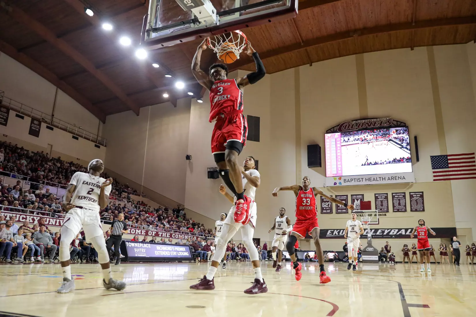 of the WKU Hilltoppers at Baptist Health Arena on November 10, 2022 in Richmond, KY. Photo by Evan Brown/WKU Athletics