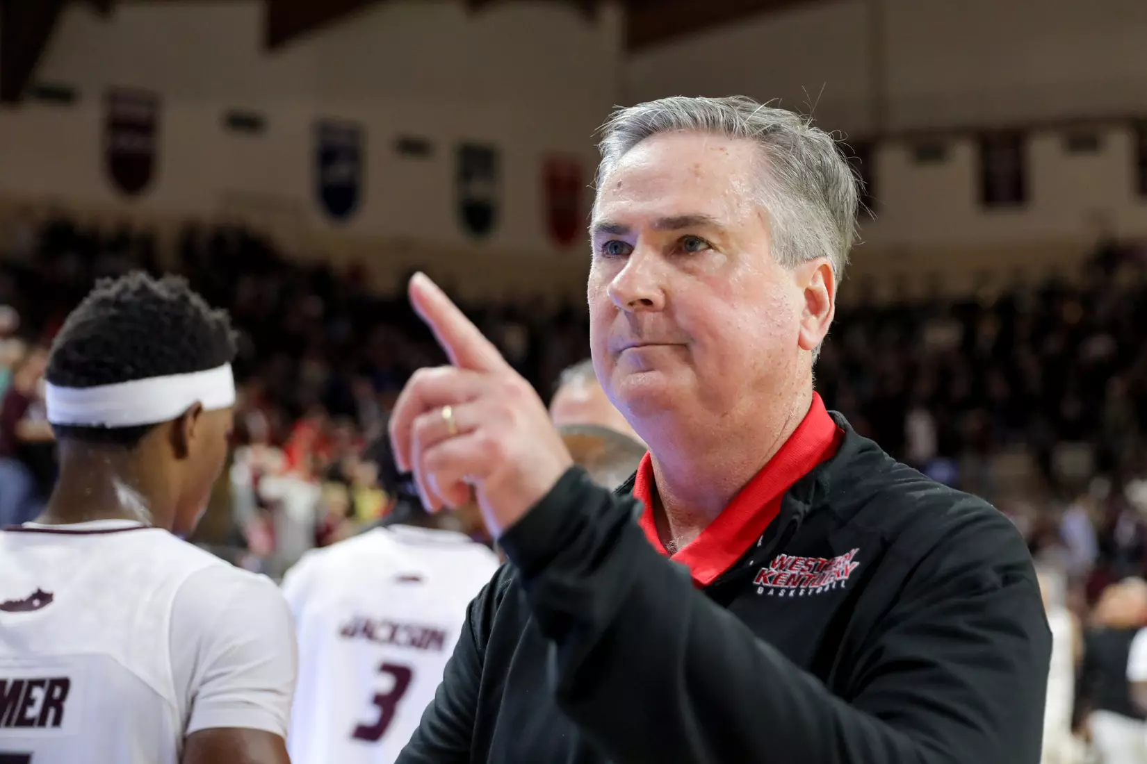 Rick Stansbury of the WKU Hilltoppers at Baptist Health Arena on November 10, 2022 in Richmond, KY. Photo by Evan Brown/WKU Athletics