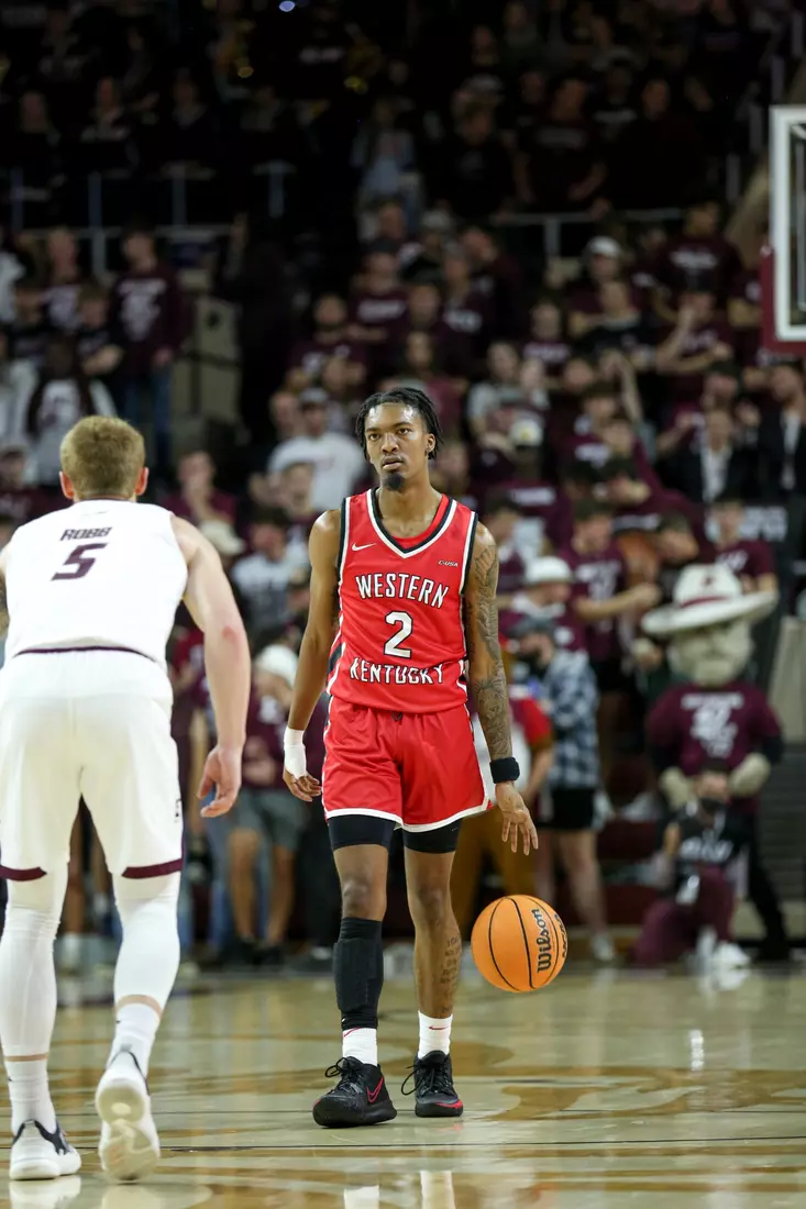Jordan Rawls of the WKU Hilltoppers at Baptist Health Arena on November 10, 2022 in Richmond, KY. Photo by Evan Brown/WKU Athletics