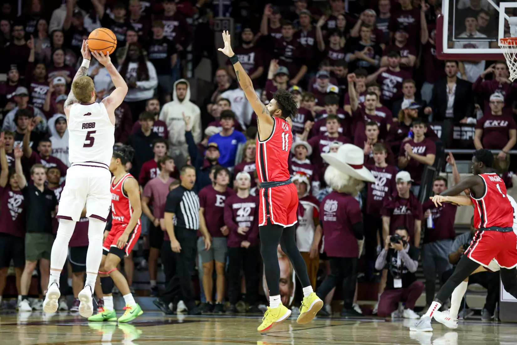 Dontaie Allen of the WKU Hilltoppers at Baptist Health Arena on November 10, 2022 in Richmond, KY. Photo by Evan Brown/WKU Athletics