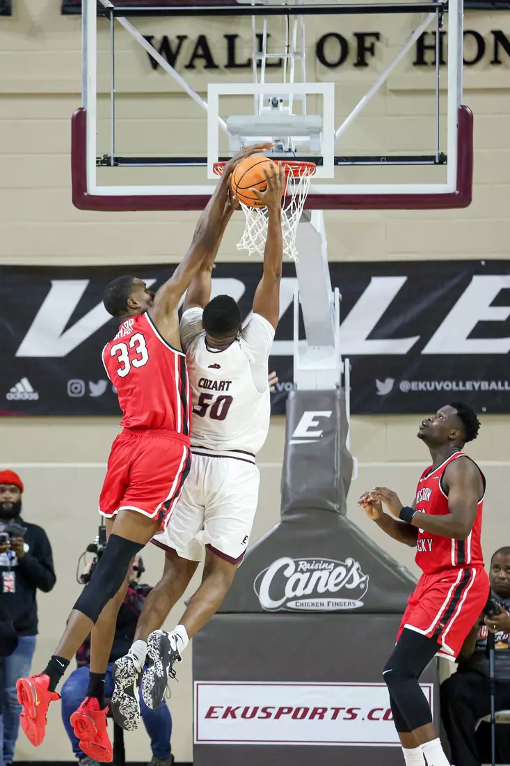 Jamarion Sharp of the WKU Hilltoppers at Baptist Health Arena on November 10, 2022 in Richmond, KY. Photo by Evan Brown/WKU Athletics