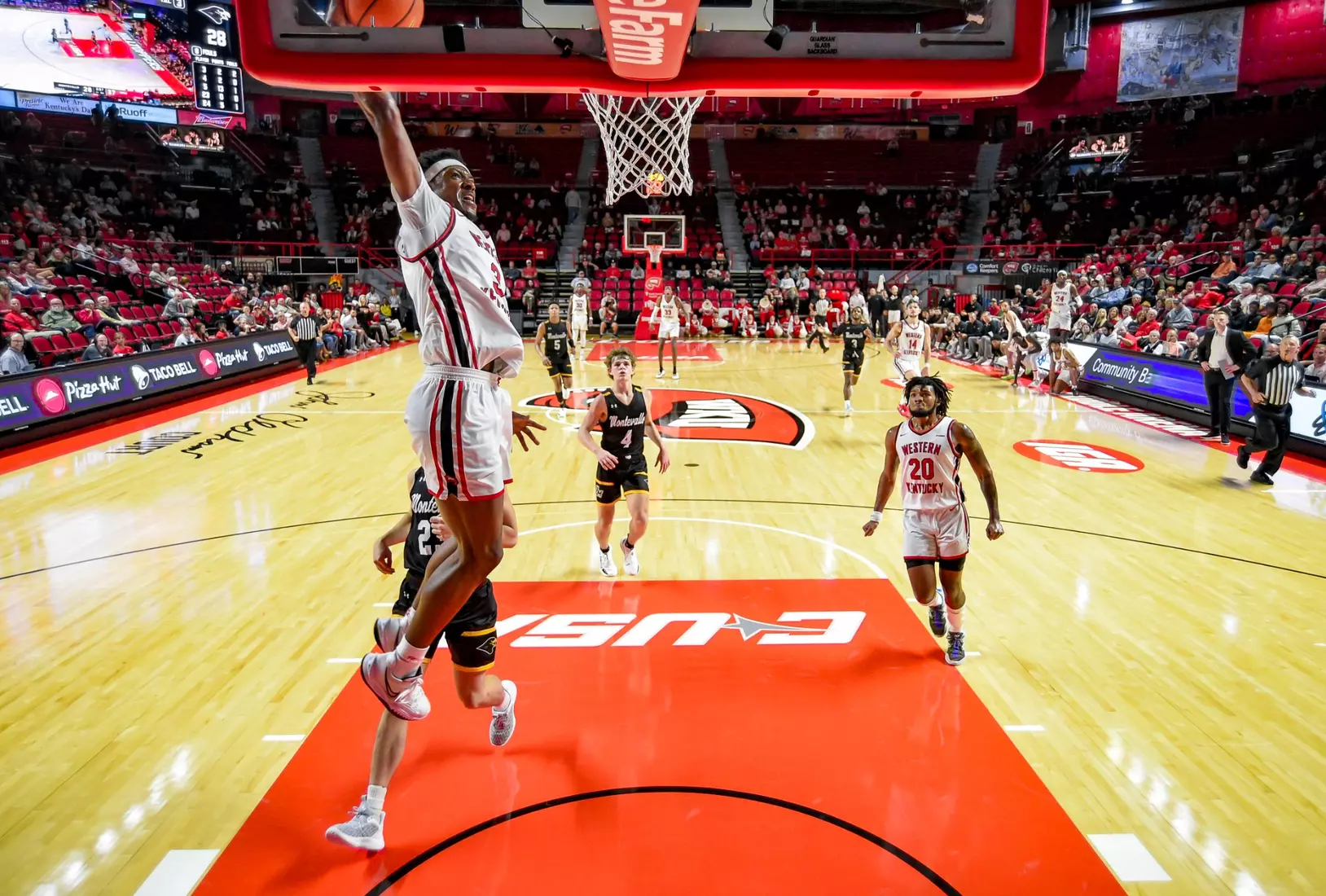 Forward Jairus Hamilton (3) of the WKU Hilltoppers at E.A. Diddle Arena on November 2, 2022 in Bowling Green, KY. Photo by Steve Roberts/WKU Athletics
