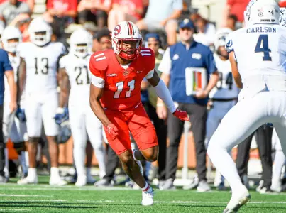 Defensive Back Talique Allen (11) of the WKU Hilltoppers at Houchen Industries-L.T. Smith Stadium on September 24, 2022 in Bowling Green, KY. Photo by Steve Roberts/WKU Athletics