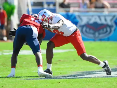 Defensive back Amaari Smith (26) of the WKU Hilltoppers at FAU Stadium on November 26, 2022 in Boca Raton, FL. Photo by Steve Roberts/WKU Athletics