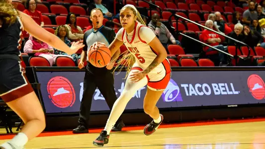 Forward Mya Pratcher (5) | Photo by: Steve Roberts