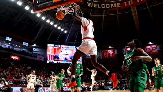 Forward Babacar Faye (5) | Photo by Steve Roberts