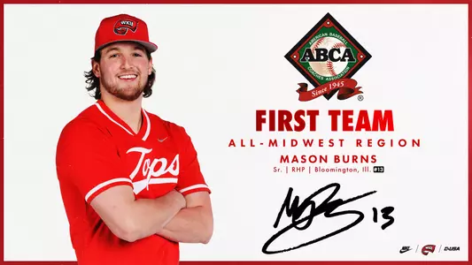Mason Burns All-Midwest Region
