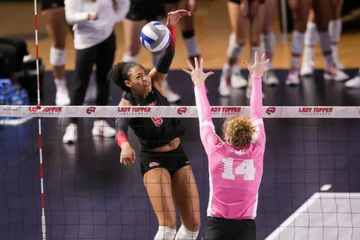 Defensive specialist Kaira Knox (5) | Photo by Nico Pascarella