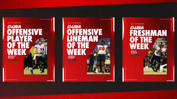 WKU FB 25 – CUSA Players of the Week – 10-06-25